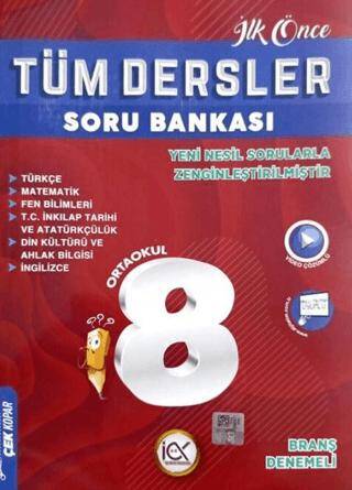 8. Sınıf Tüm Dersler Soru Bankası - Kolektif kitap kapağı