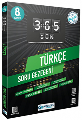 8. Sınıf Türkçe 365 Gün Soru Gezegeni - Kolektif kitap kapağı