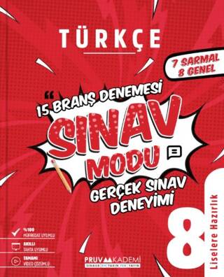 8. Sınıf Türkçe Branş Denemesi - Kolektif kitap kapağı