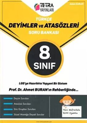 8. Sınıf Türkçe Deyimler ve Atasözleri Soru Bankası - Kolektif kitap kapağı