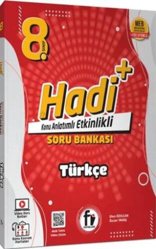 8. Sınıf Türkçe Hadi Soru Bankası - Özcan Yavaş kitap kapağı