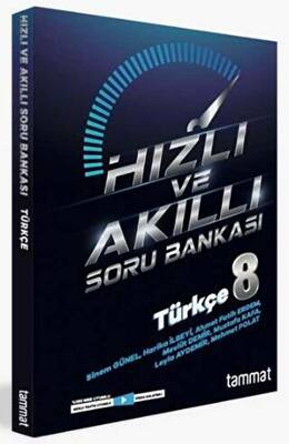 8. Sınıf Türkçe Hızlı ve Akıllı Soru Bankası - Kolektif kitap kapağı