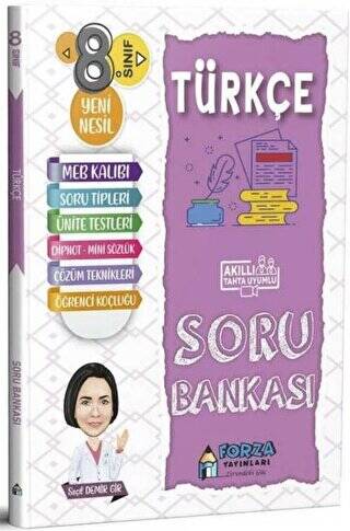 8. Sınıf Türkçe Soru Bankası - Seçil Demir Gir kitap kapağı