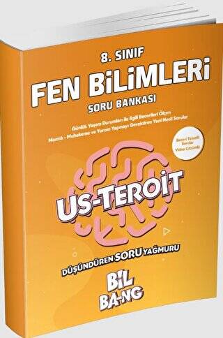 8. Sınıf Us-Teroit Fen Bilimleri Soru Bankası - Kolektif kitap kapağı