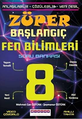8. Sınıf Züper Başlangıç Fen Bilimleri Soru Bankası - Kolektif kitap kapağı