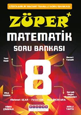 8. Sınıf Züper Matematik Soru Bankası - Kolektif kitap kapağı