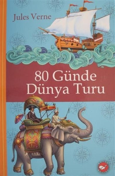 80 Günde Dünya Turu - Jules Verne kitap kapağı
