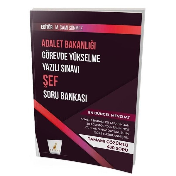 GYS Adalet Bakanlığı Görevde Yükselme Yazılı Sınavı Şef Soru Bankası