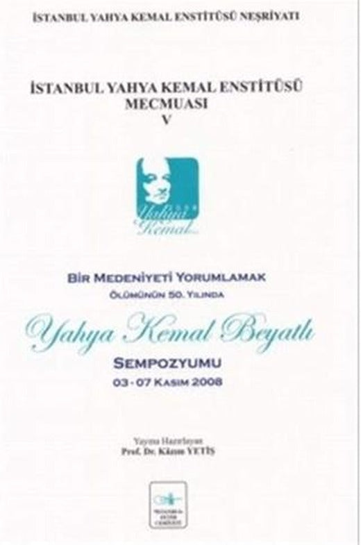 İstanbul Yahya Kemal Enstitüsü Mecmuası V
