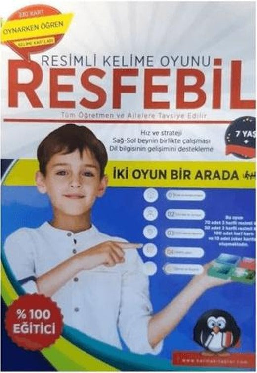 Resimli Kelime Oyunu Resfebil | Karma Kitaplar (Ciltsiz)