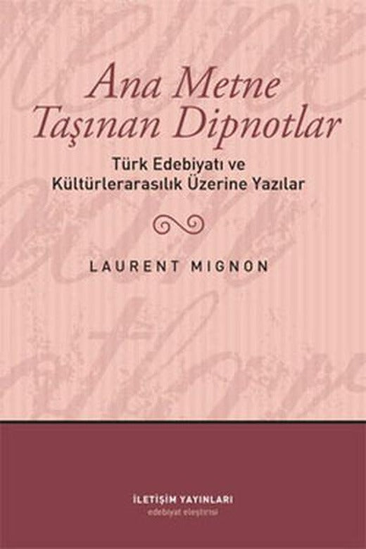 Ana Metne Taşınan Dipnotlar | İletişim Yayınları - Edebiyat-İnceleme Dizisi (İnce Kapak)