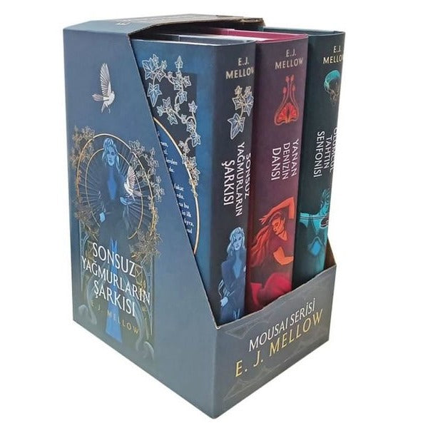 Mousai Serisi Seti - 3 Kitap Takım - Kutulu | Martı Yayınları (İnce Kapak)