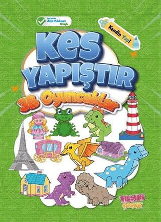 Kes Yapıştır - 3B Oyuncaklar