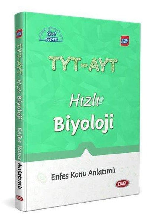 Data TYT AYT Hızlı Biyoloji Enfes Konu Anlatımlı | Data Yayınları (İnce Kapak)
