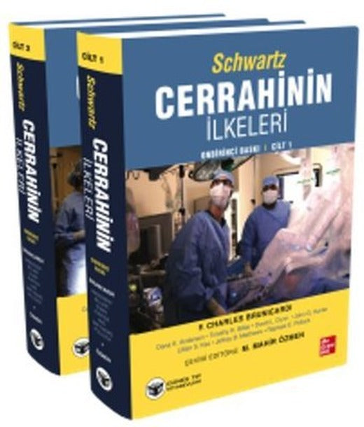 Schwartz Cerrahinin İlkeleri Seti - 2 Kitap Takım | Güneş Tıp Kitabevleri (Ciltli)
