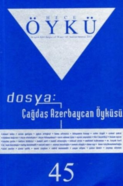 Hece Öykü Dergisi Sayı: 45 | Hece Dergisi (Ciltsiz)