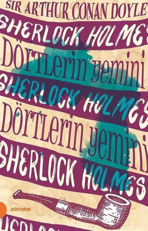 Sherlock Holmes 5-Dörtlerin Yemini | Portakal (İnce Kapak)