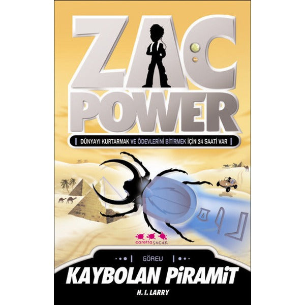 Zac Power 3 - Kaybolan Piramit | Caretta Çocuk (İnce Kapak)