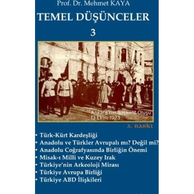 Temel Düşünceler 3 | İmaj Yayıncılık (Ciltsiz)