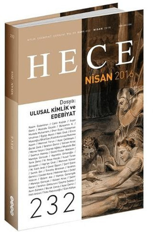 Hece Aylık Edebiyat Dergisi Sayı: 232 - Nisan 2016 | Hece Dergisi (Ciltsiz)
