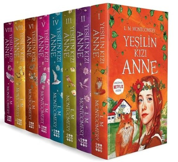 Yeşilin Kızı Anne Seti - 8 Kitap Takım | Dokuz Yayınları