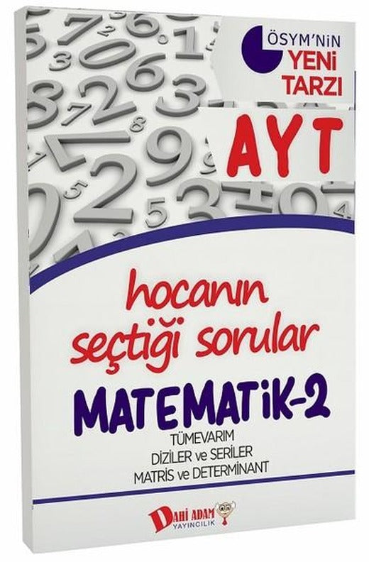 AYT Matematik 2 Soru Bankası | Dahi Adam Yayıncılık (İnce Kapak)