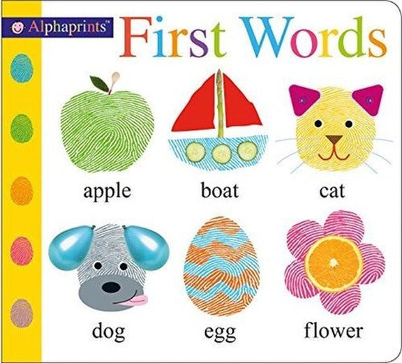 Alphaprints First Words | Priddy Books