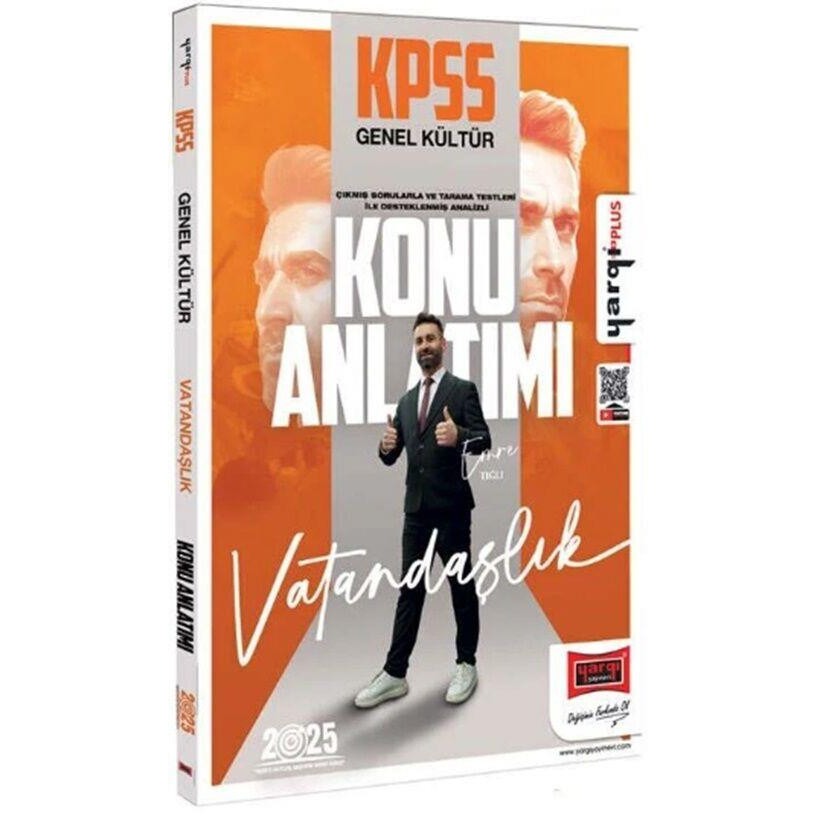 2025 KPSS Genel Kültür Vatandaşlık Konu Anlatımı | Yargı Yayınları (İnce Kapak)