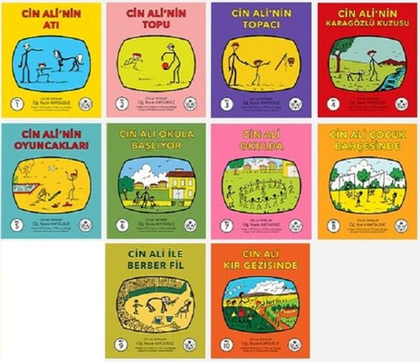Cin Ali Serisi (10 Kitap) | Cin Ali Yayınları