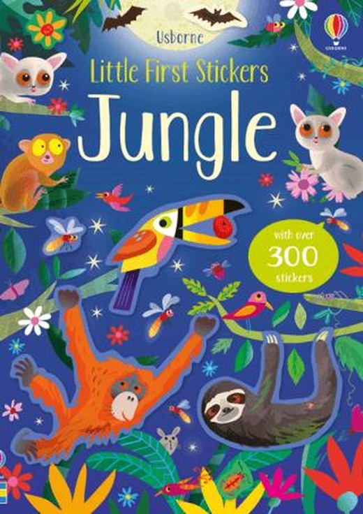 Little First Stickers Jungle | Usborne (Ciltsiz)