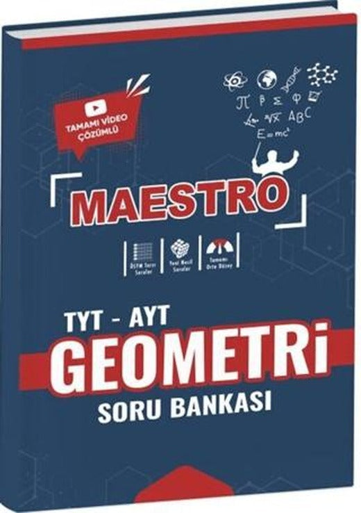 TYT AYT Geometri Soru Bankası | Apotemi Yayınları (Ciltsiz)