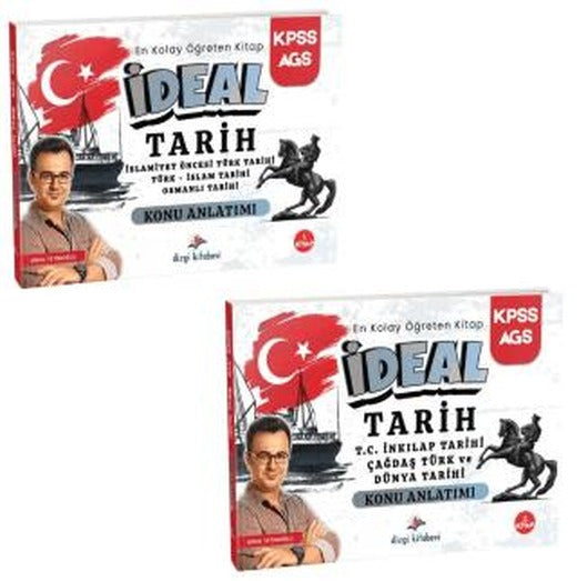 2026 KPSS MEB-AGS İdeal Tarih Konu Anlatımı (2 Kitap)