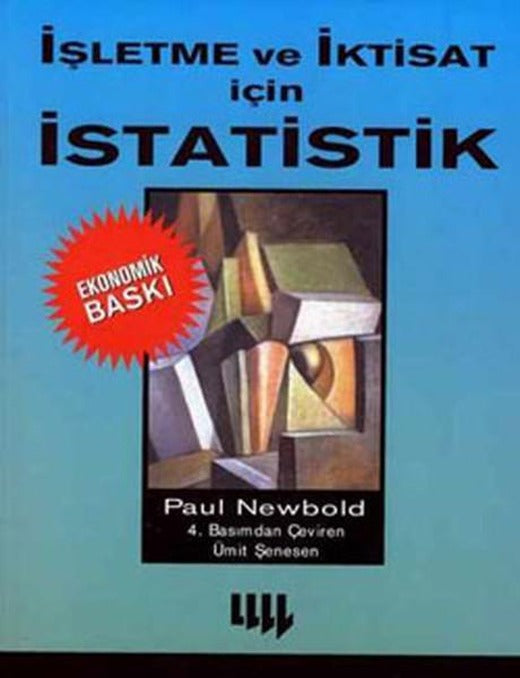 İşletme ve İktisat İçin İstatistik-Ekonomik Baskı | Literatür Yayıncılık (İnce Kapak)