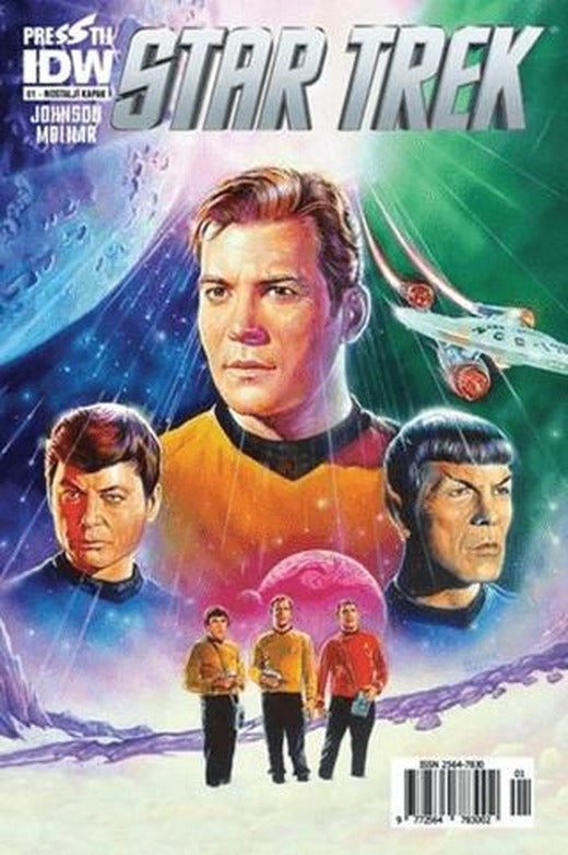 Star Trek Sayı : 1 - Nostalji Kapak | Presstij Kitap (Ciltsiz)
