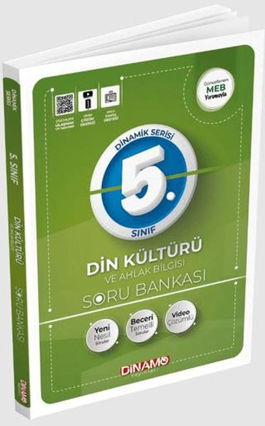 5. Sınıf Din Kültürü Ve Ahlak Bilgisi Soru Bankası | Dinamo Yayınları (Ciltsiz)