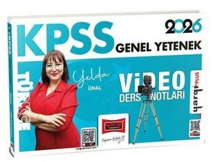 2026 KPSS Genel Yetenek Türkçe Video Ders Notları | Yargı Yayınları (İnce Kapak)