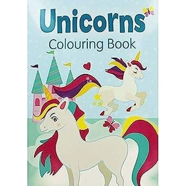 Unicorns Col. Book (Blue)