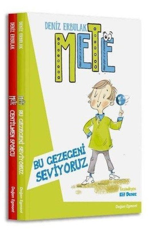Mete Seti - 2 Kitap Takım | Doğan Çocuk (İnce Kapak)