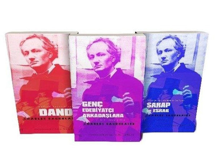 Charles Baudelaire Seti - 3 Kitap Takım | Kafe Kültür Yayıncılık (İnce Kapak)