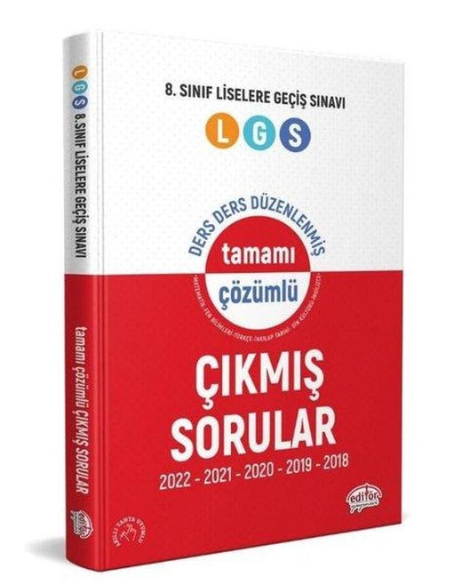 LGS Çıkmış Sorular - Tamamı Çözümlü | Editör (İnce Kapak)