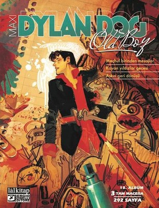 Dylan Dog Maxi Albüm 18-Meçhul Birinden Mesajlar | Lal