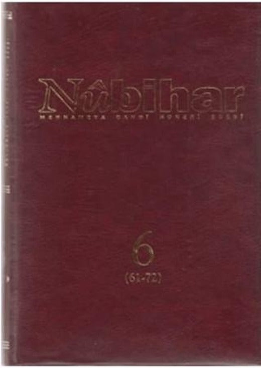Nubihar Kovar Çerm: 6 Hejmar: 61-72 | Nubihar Dergisi (Ciltli)