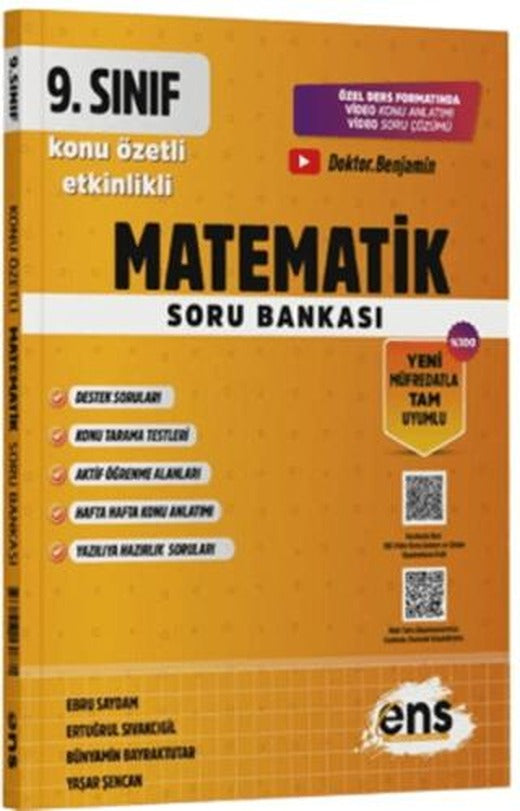 9. Sınıf Matematik Etkinlikli Soru Bankası | ENS Yayınları (Ciltsiz)
