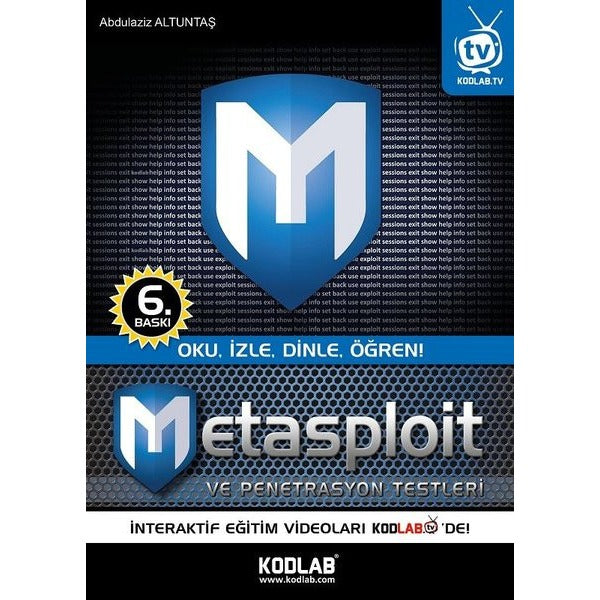 Metasploit ve Penetrasyon Testleri | Kodlab (İnce Kapak)
