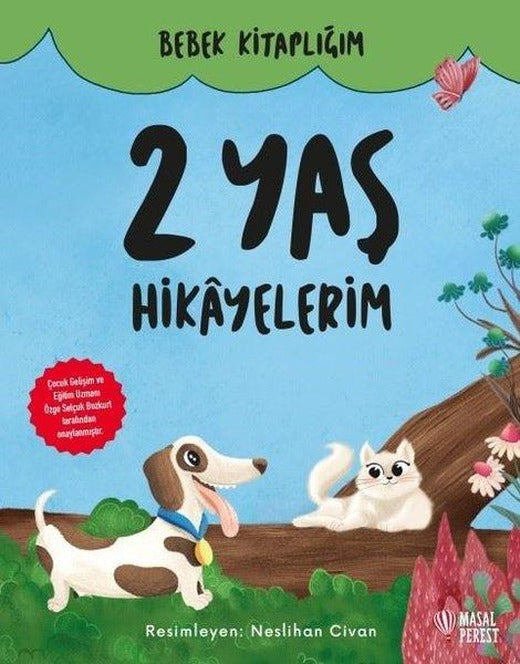 2 Yaş Hikayelerim - Bebek Kitaplığım | Masalperest (Ciltli)