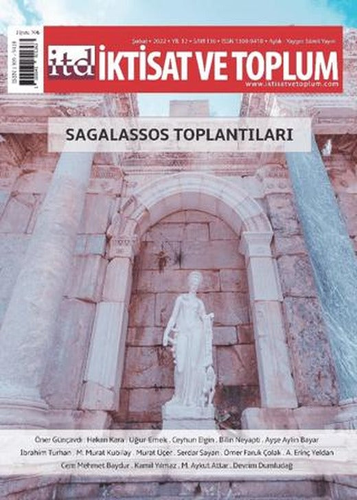 İktisat ve Toplum Dergisi 136. Sayı: Sagalassos Toplantıları | İktisat ve Toplum Dergisi (Ciltsiz)