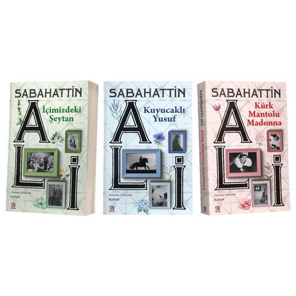 Sabahattin Ali Seti-3 Kitap Takım | Panama Yayıncılık (İnce Kapak)