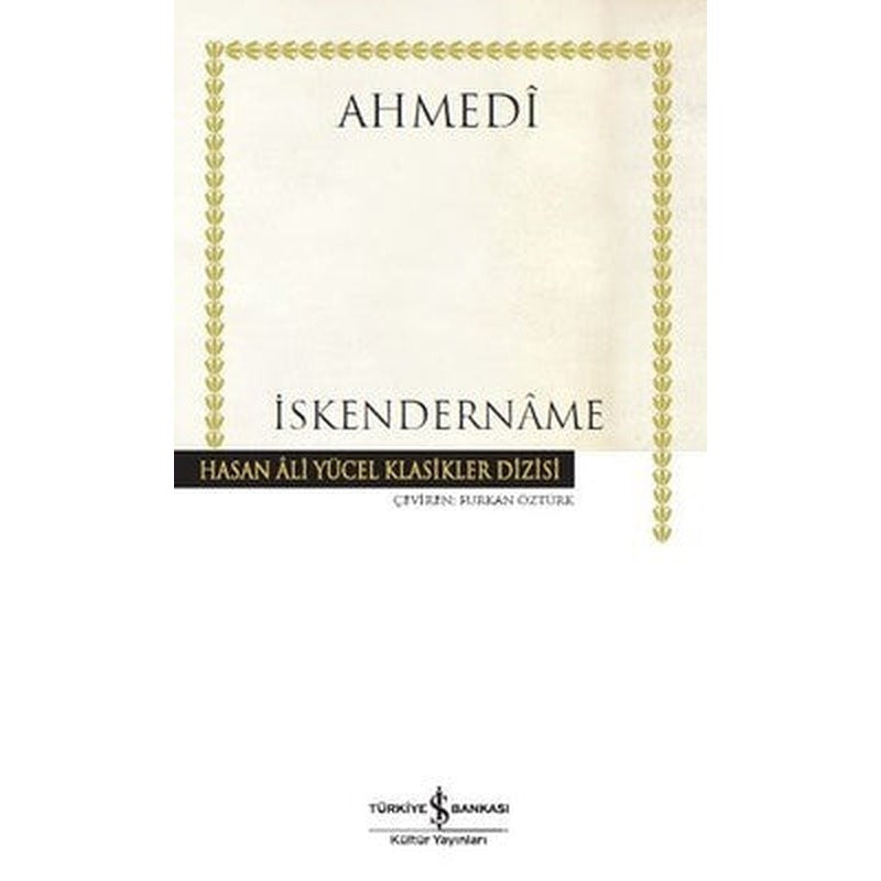 İskendername | İş Bankası Kültür Yayınları