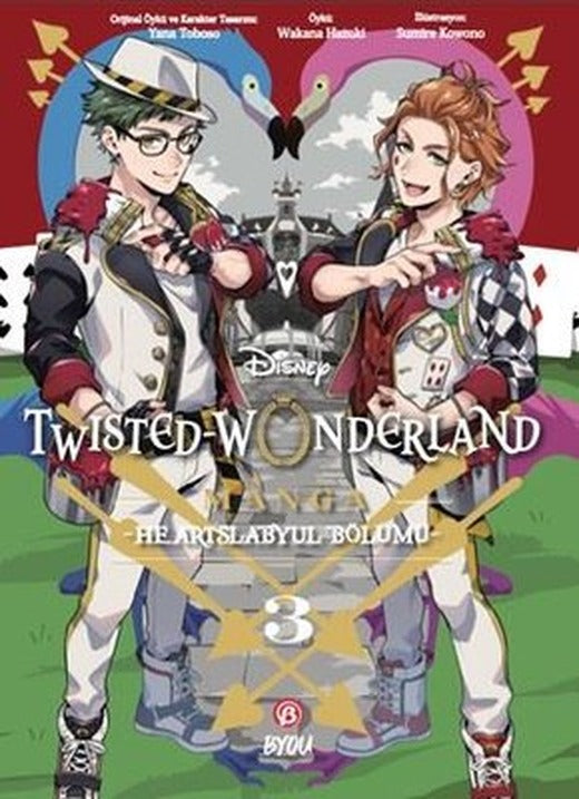 Twisted Wonderland - Heartslabyul Bölümü - 3 | Beta Byou (İnce Kapak)