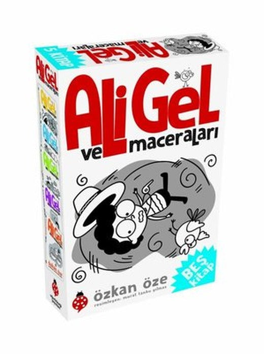Ali Gel ve Maceraları Seti - 5 Kitap Takım | Uğurböceği (İnce Kapak)
